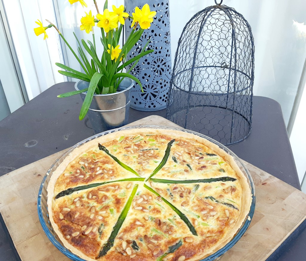 Spargel Quiche